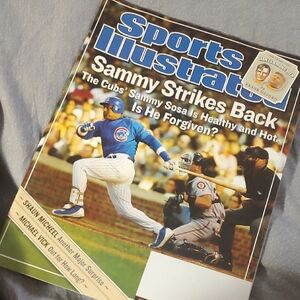 Sports Illustrated Magazine, August, 2003, Featuring Sammy Sosa